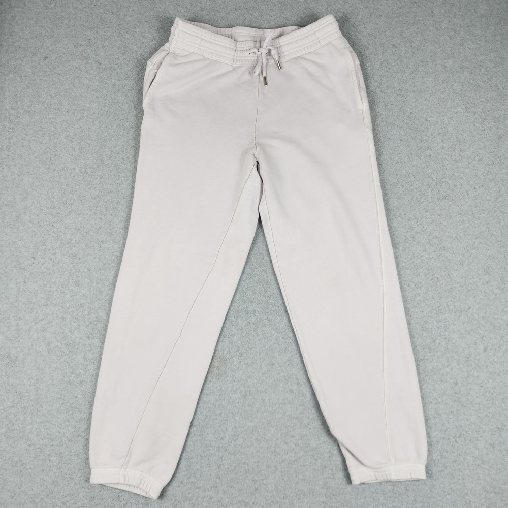 Aerie Joggers Sweatpants Womens Small Purple Relaxed Fit Drawstring‎ Tapered Leg